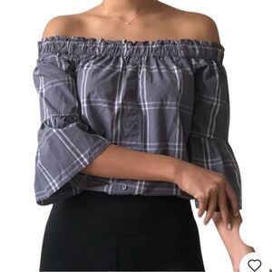 Abercrombie and‎ Fitch Off Shoulder Top Size XSMALL
